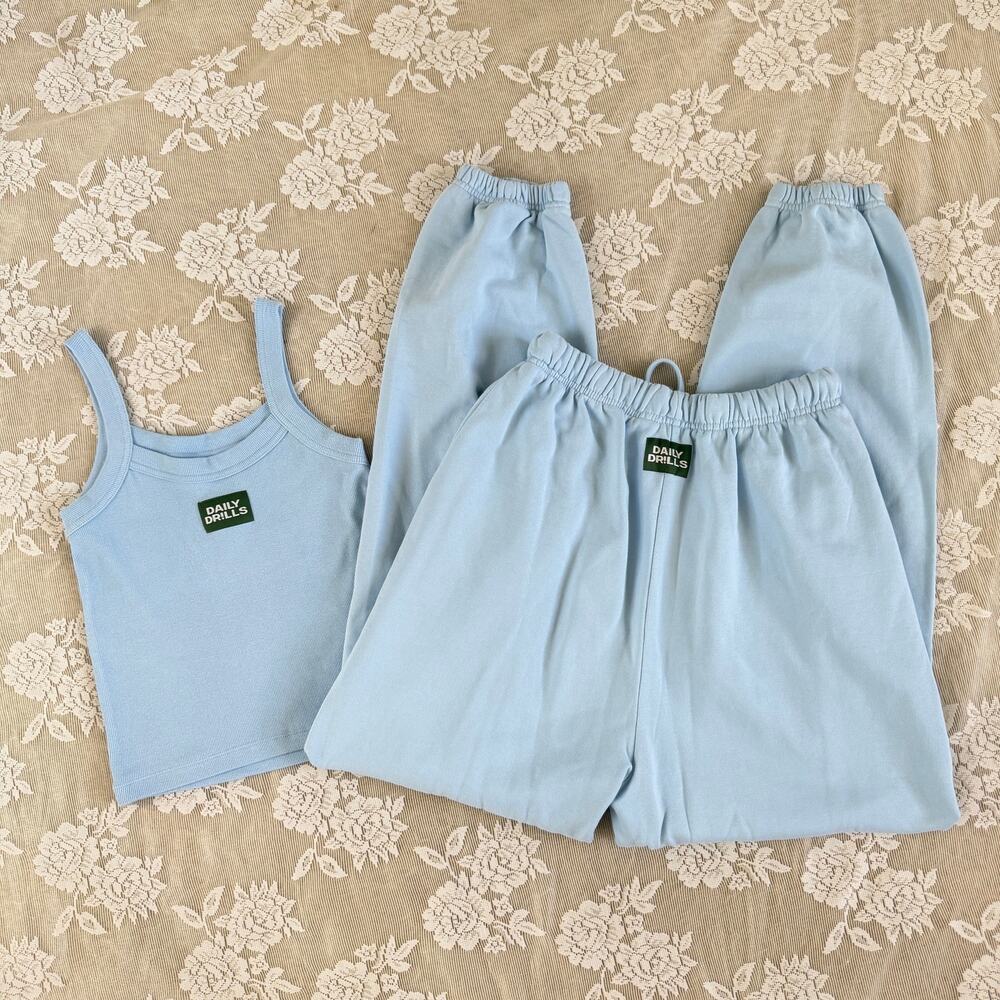 Daily Drills Baby Blue Lounge Set XS/S